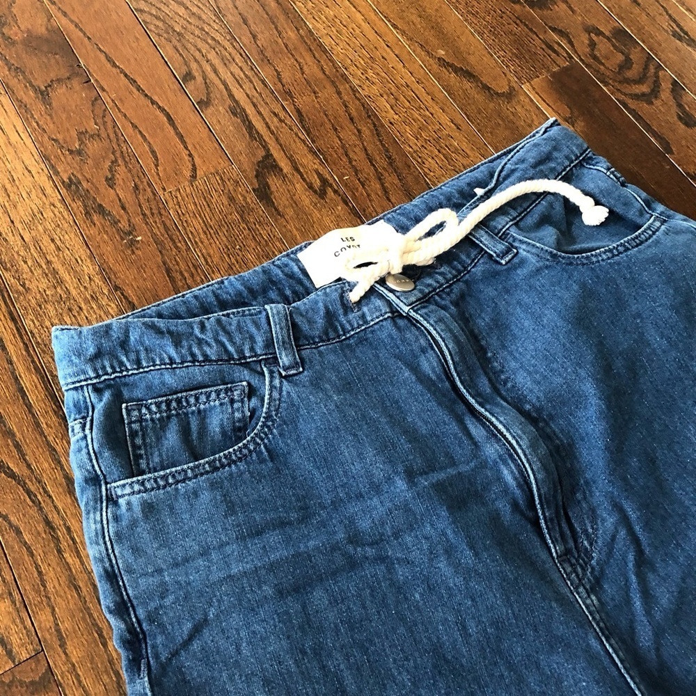 Les Coyotes de Paris Women’s 25 Super Oversized High-Waisted Wide-Leg Jeans EUC! - Picture 5 of 16